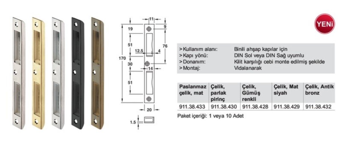 Kilit Karşılık