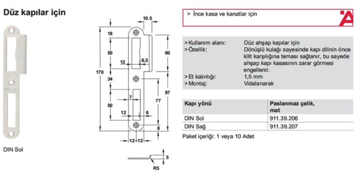 Kilit Karşılık