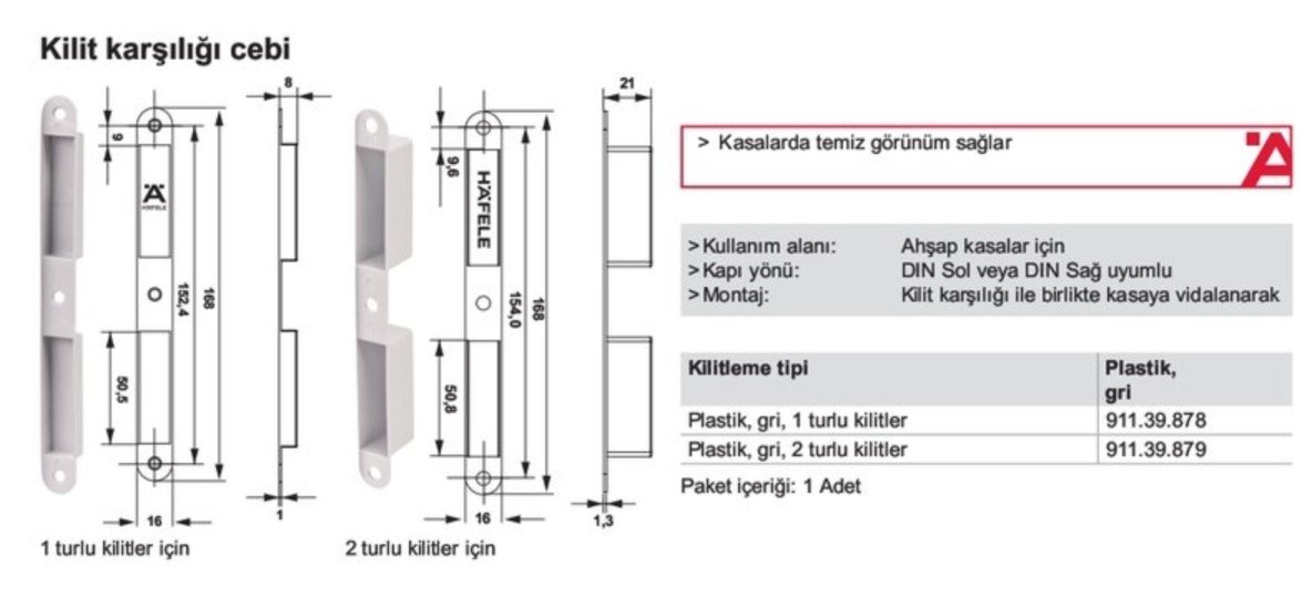 Kilit Karşılık