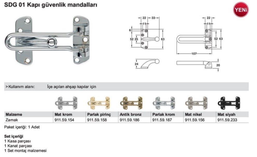 Güvenlik Mandalı